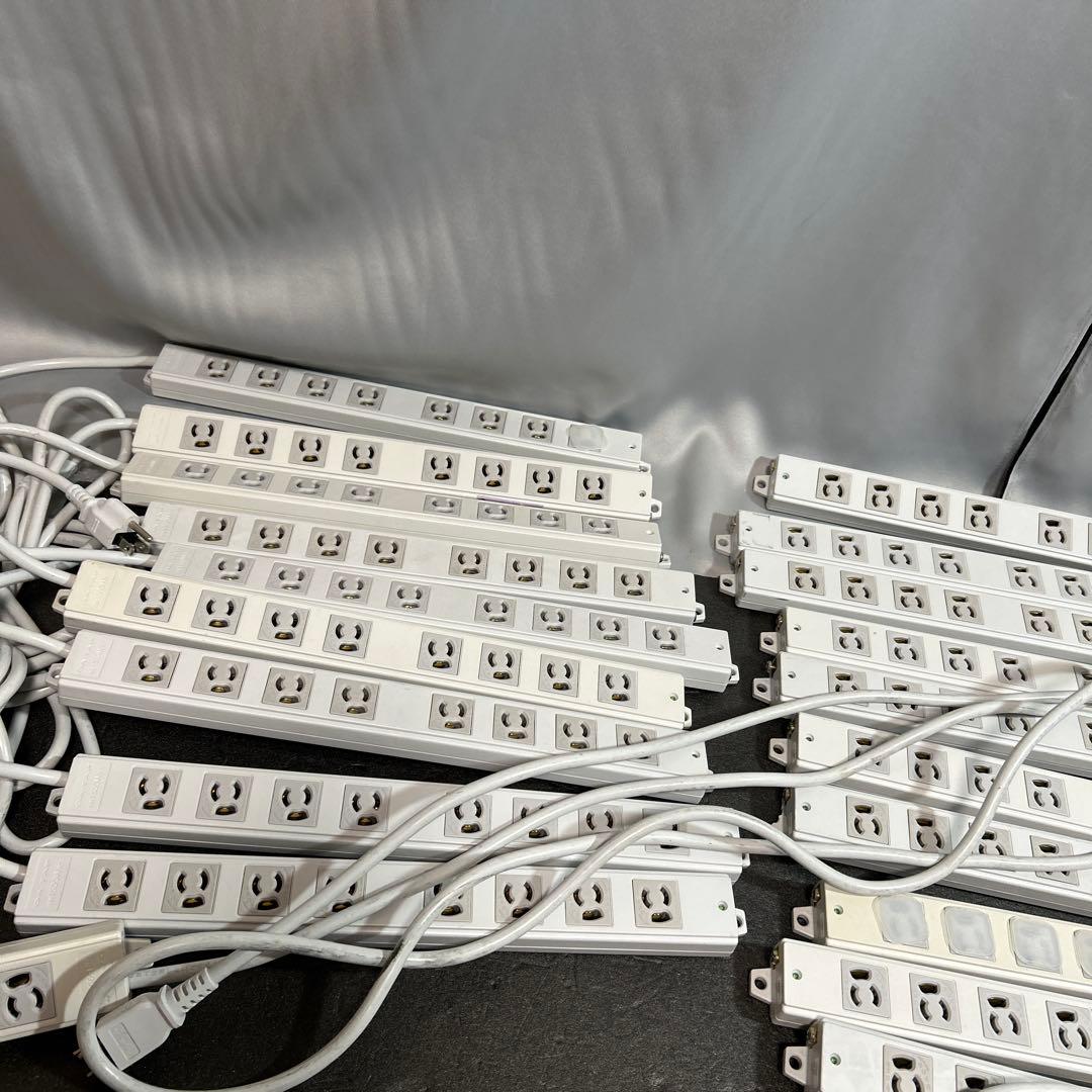 サンワサプライ 延長コード 8個口 3m TAP-K8-3 20個 まとめ売り