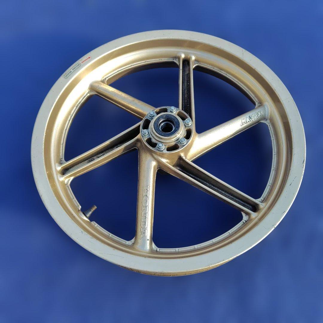 ホンダNSR250SPマグホイール 純正 ディスクボルト付き　ベアリング交換済