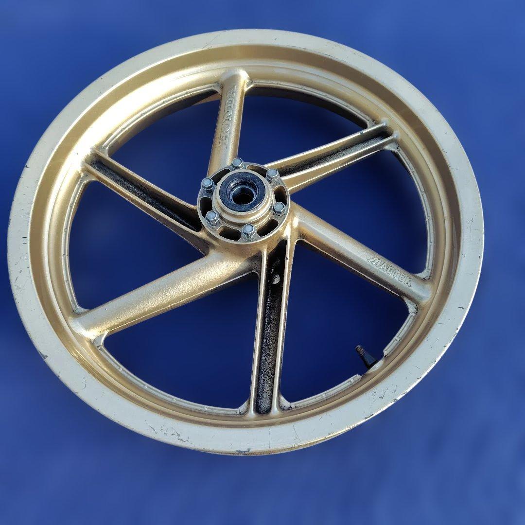 ホンダNSR250SPマグホイール 純正 ディスクボルト付き　ベアリング交換済