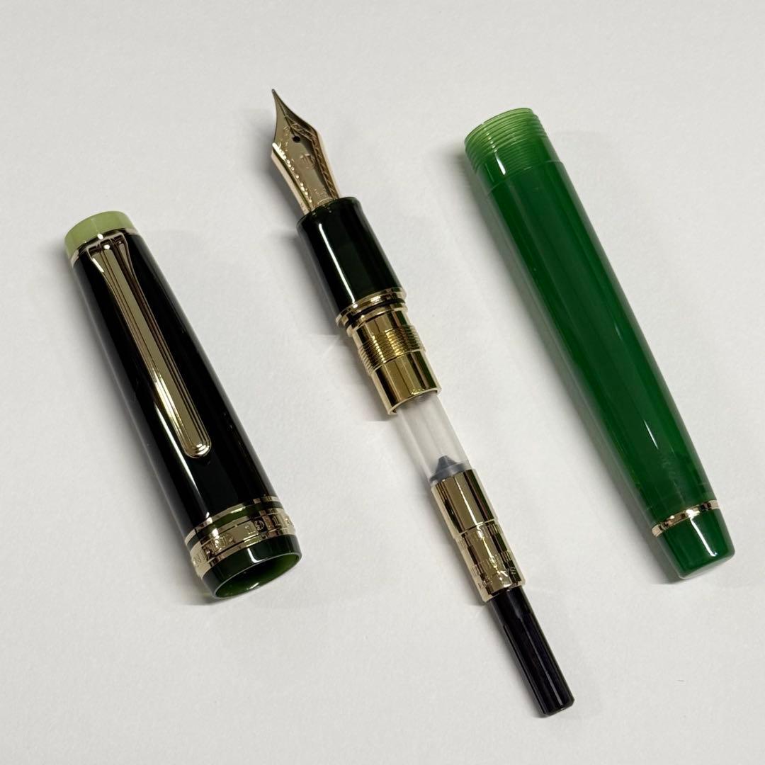 SAILOR セーラー 世界のティータイム 万年筆 茶の湯 抹茶 中細