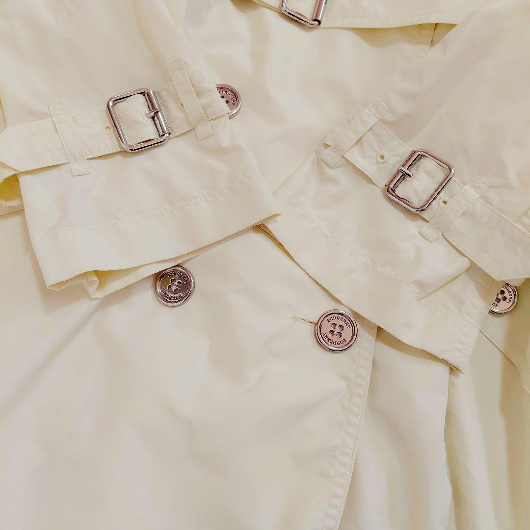 バーバリーロンドン　撥水スプリングコート トレンチコート　ノバチェック　40