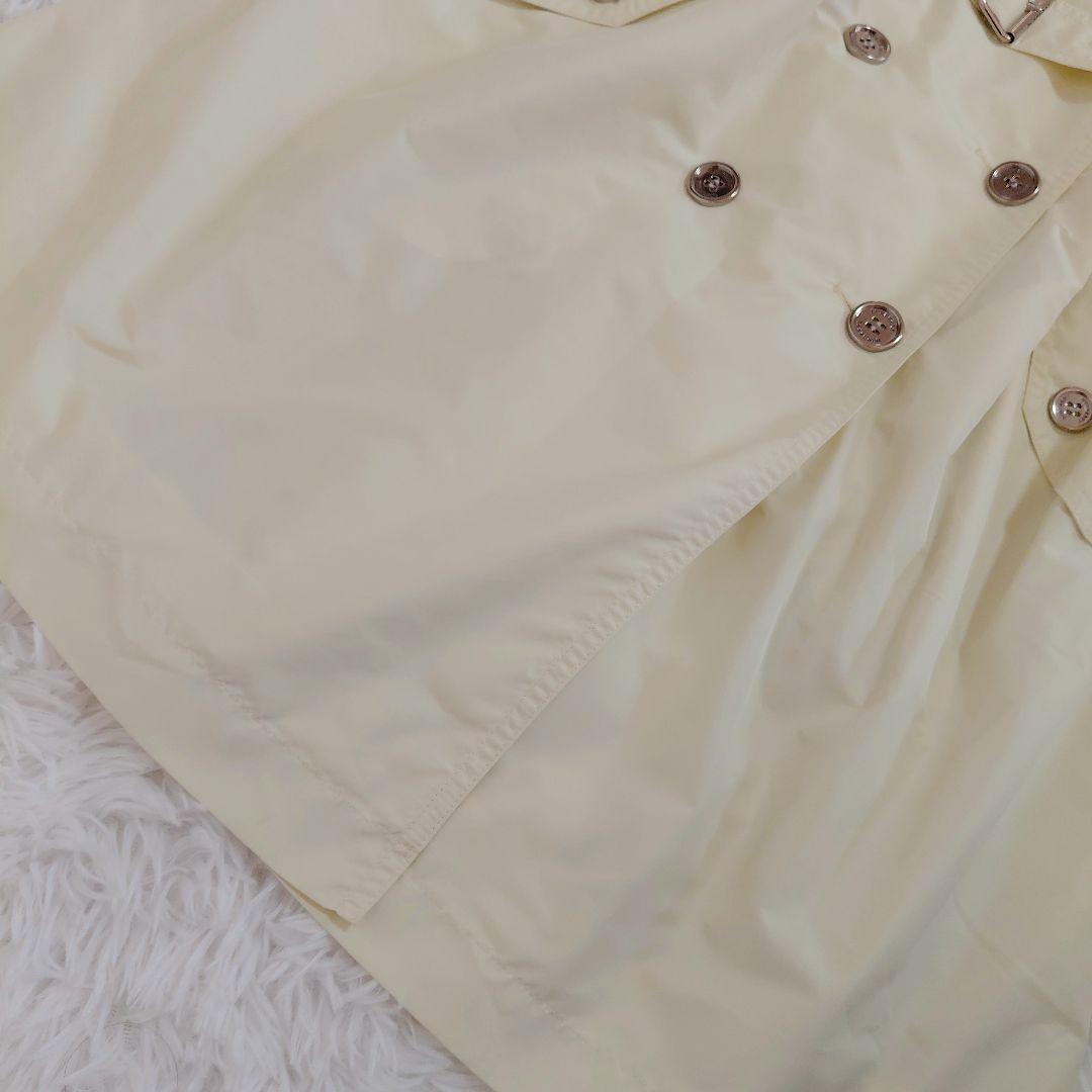 バーバリーロンドン　撥水スプリングコート トレンチコート　ノバチェック　40