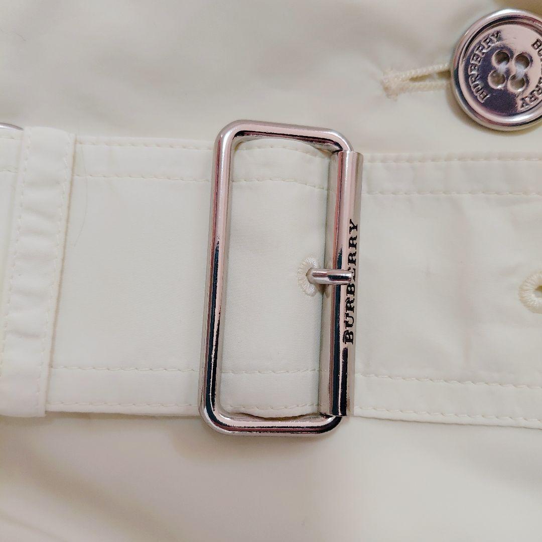 バーバリーロンドン　撥水スプリングコート トレンチコート　ノバチェック　40