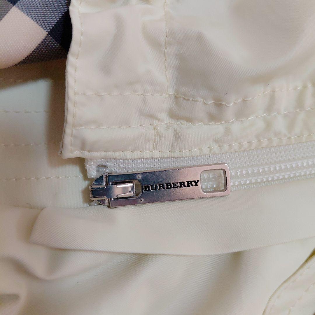 バーバリーロンドン　撥水スプリングコート トレンチコート　ノバチェック　40