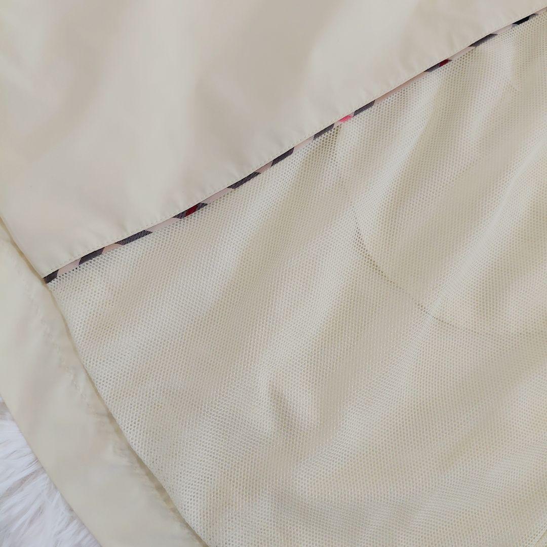 バーバリーロンドン　撥水スプリングコート トレンチコート　ノバチェック　40