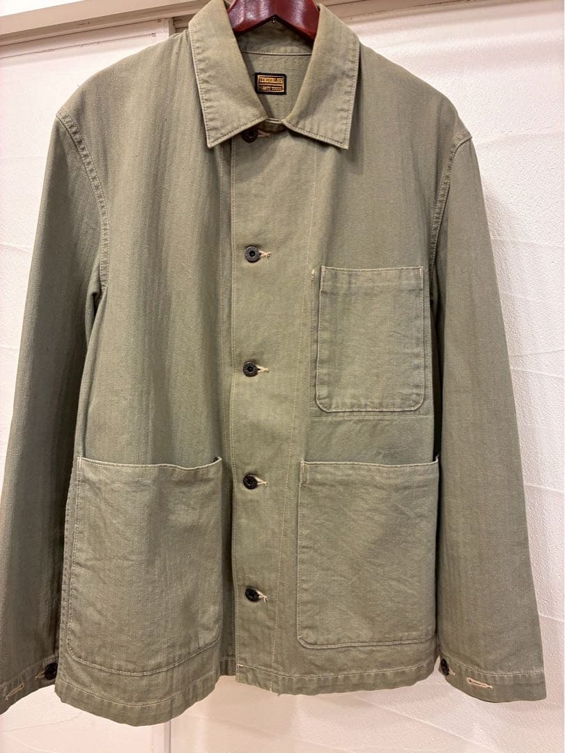 TENDERLOIN ヘリンボーンカバーオール　M size