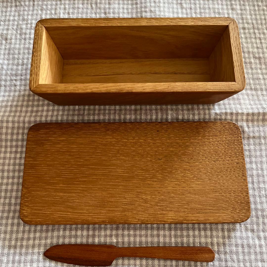 三谷龍二　バターケース　ナイフ付き