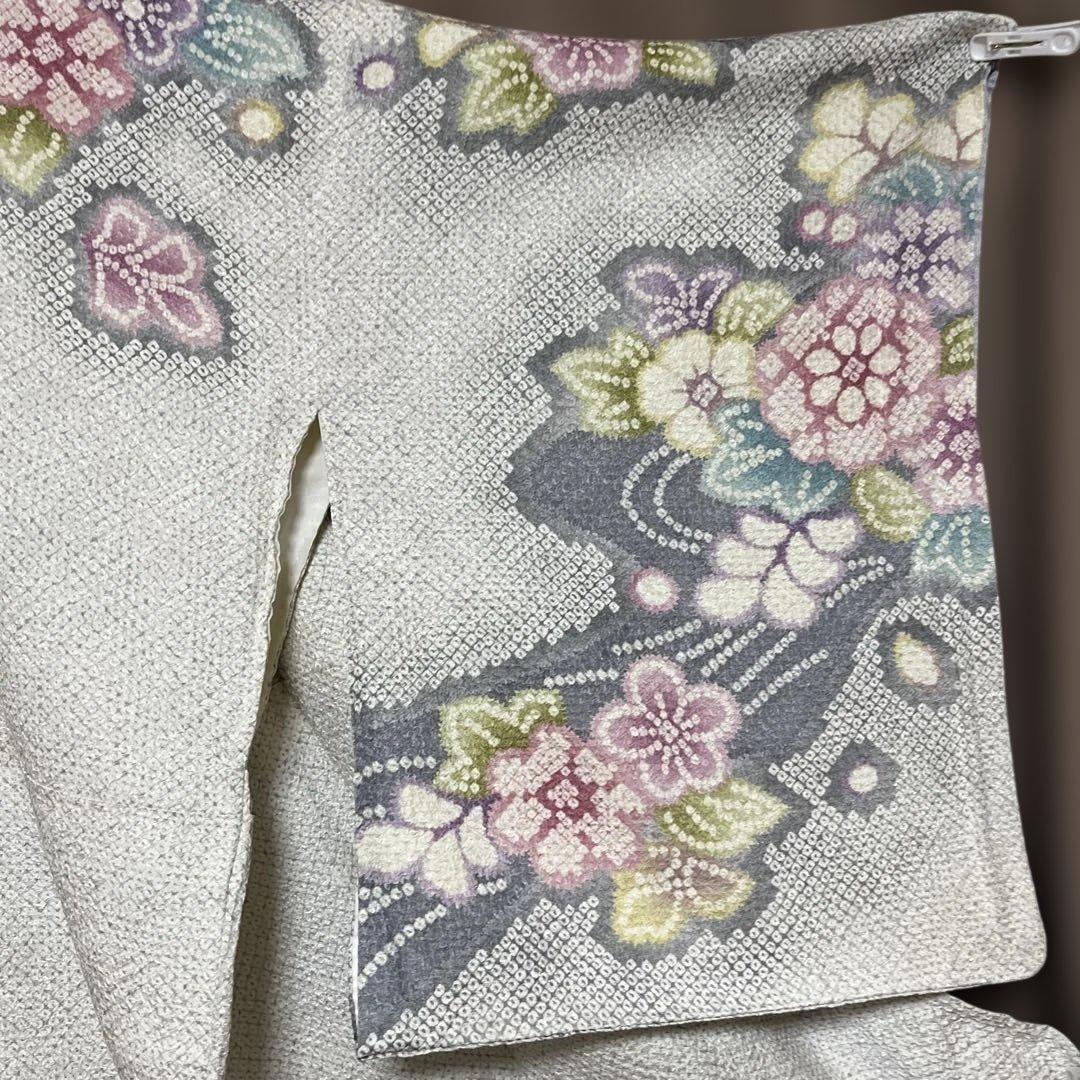 ひまわり　総絞り訪問着