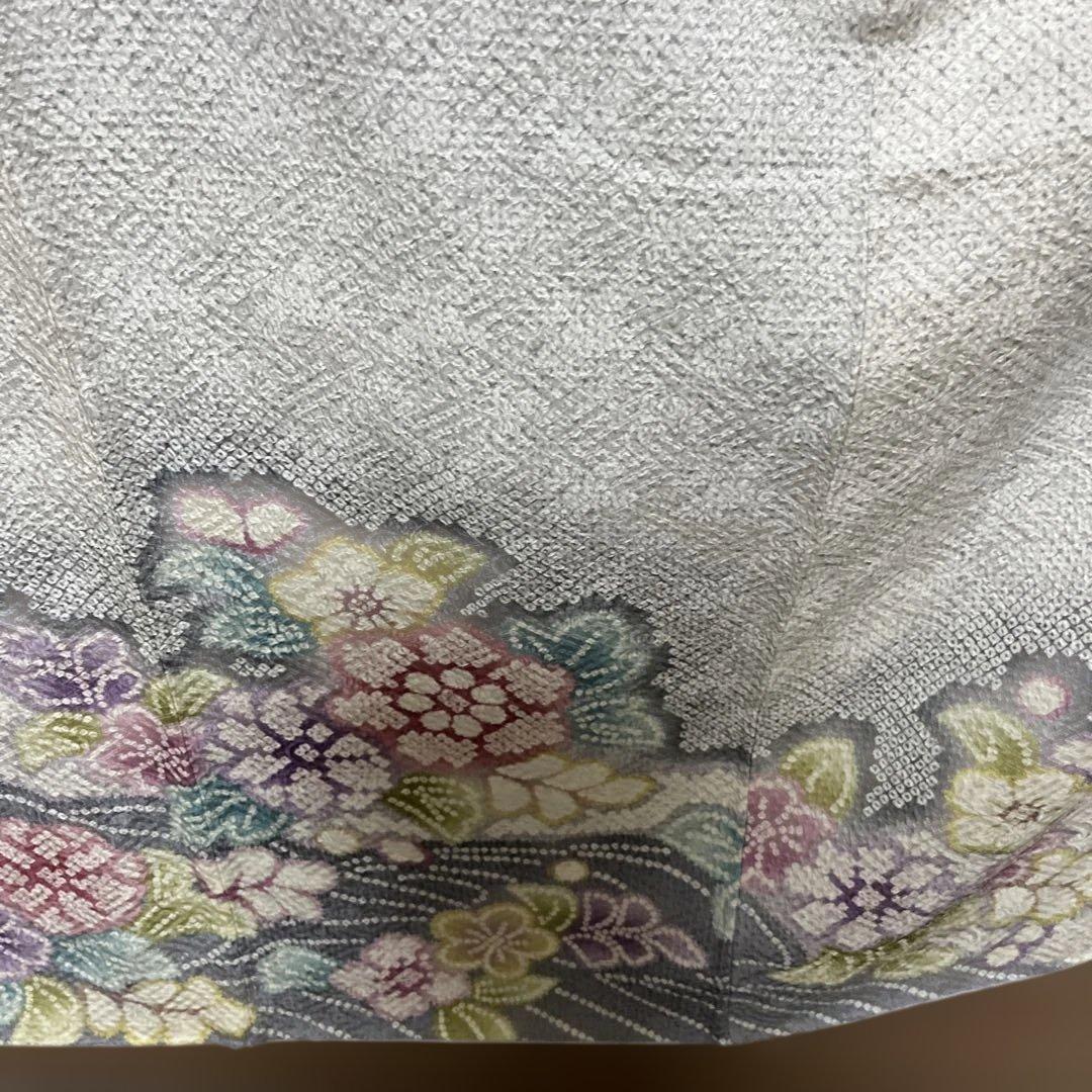 ひまわり　総絞り訪問着