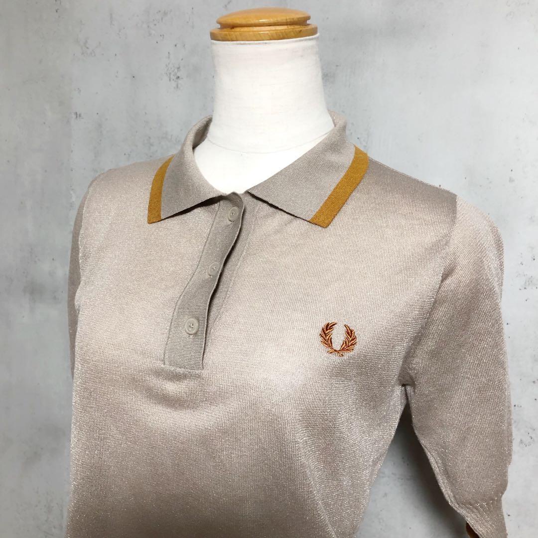 美品　FRED PERRY × Ray BEAMS 別注 シアー ポロシャツ