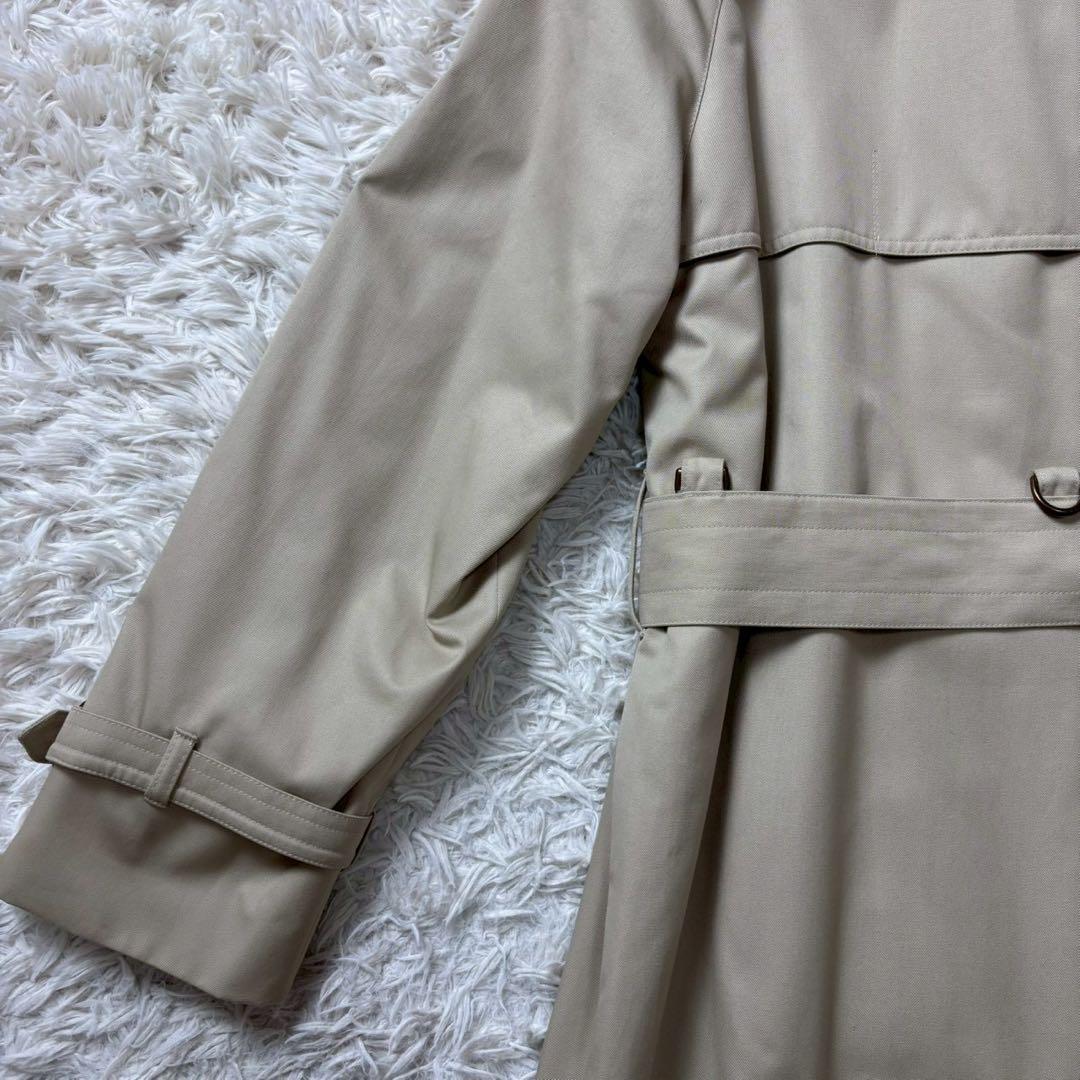 超希少　美品　アクアスキュータム　トレンチコート　Aqua5　ベージュ　英国製