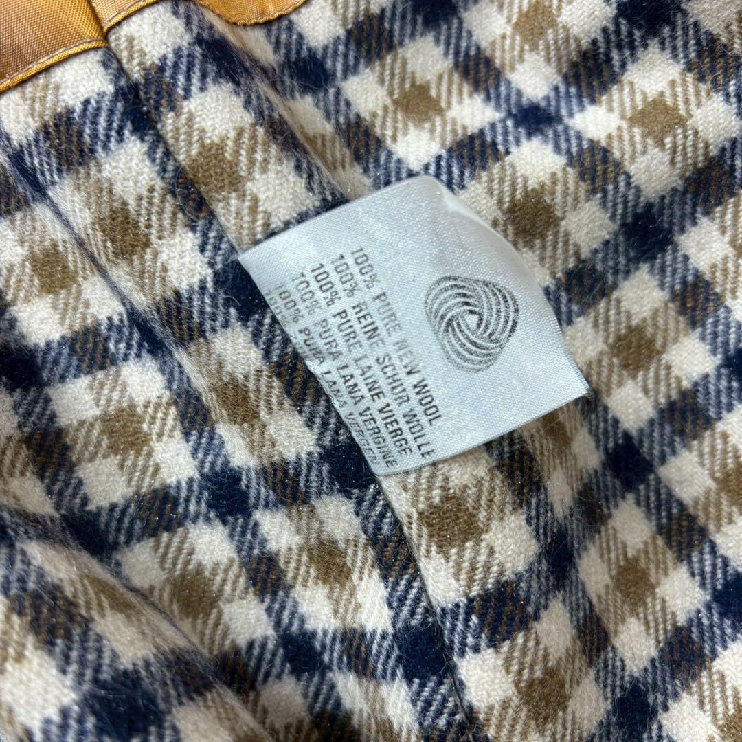 超希少　美品　アクアスキュータム　トレンチコート　Aqua5　ベージュ　英国製