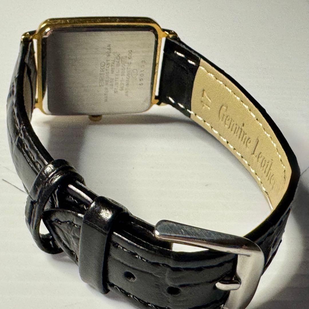 SEIKO 希少 スクエア ヴィンテージ 90's タンク 5E21-5B50