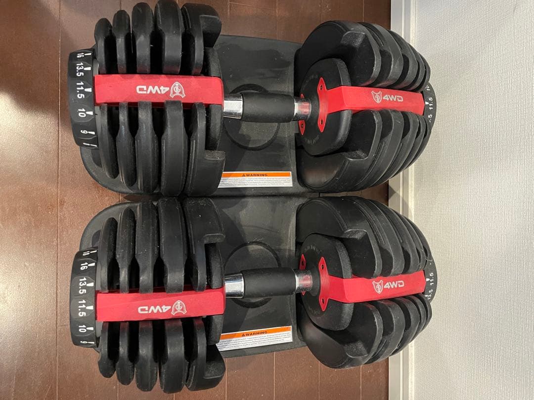 【引き取り限定】FLYBIRD トレーニングベンチとダンベルセット