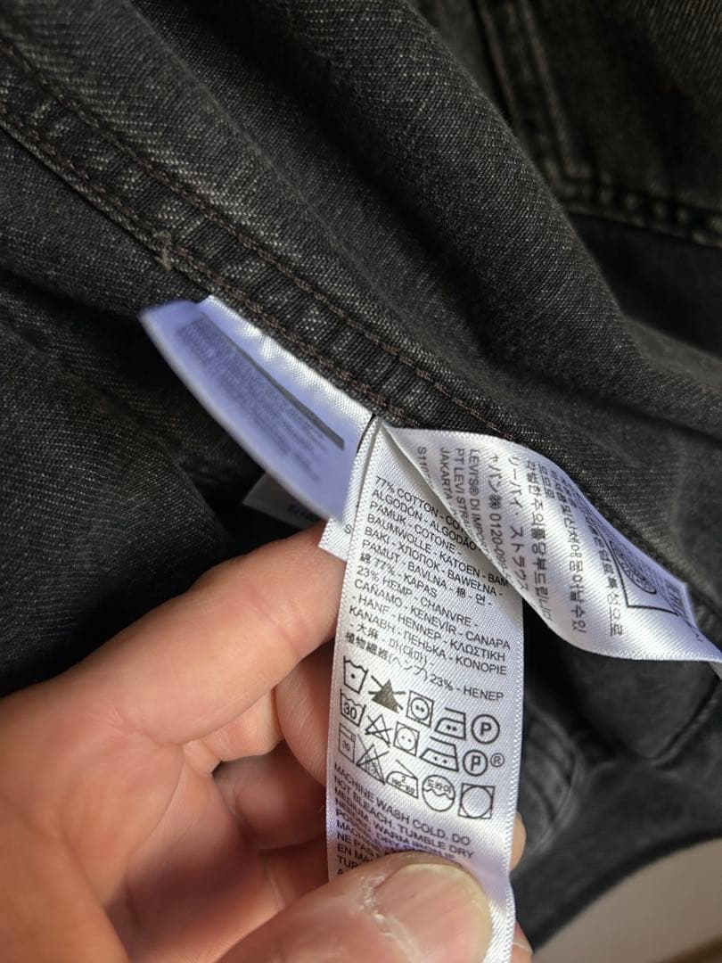 リーバイス　TYPE I STAY LOOSE デニムジャケット