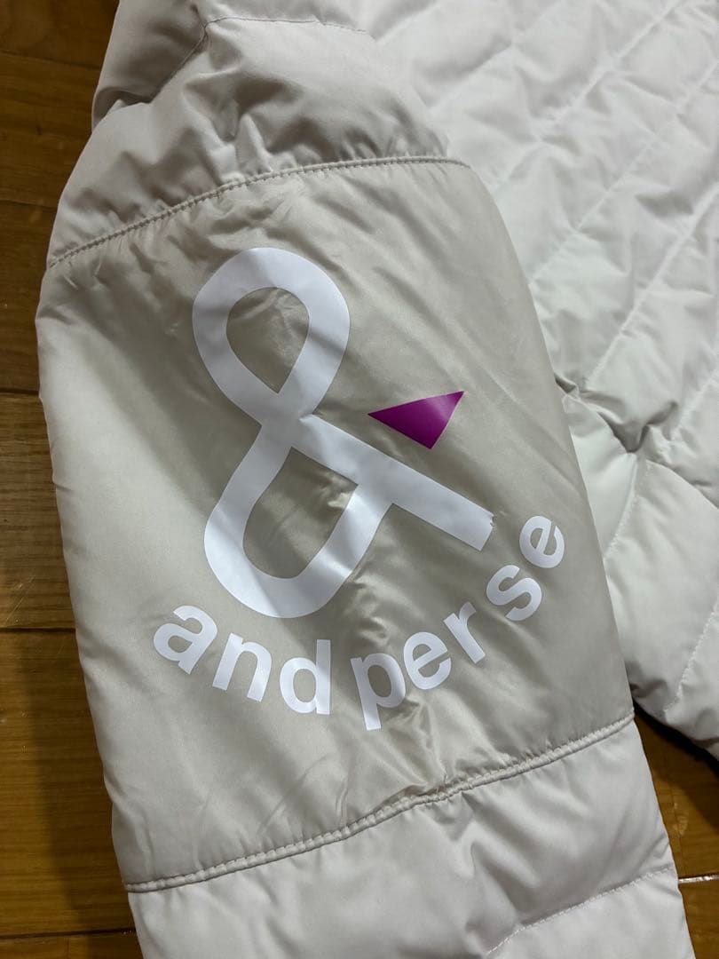 【美品】and per se フード付きジャケット