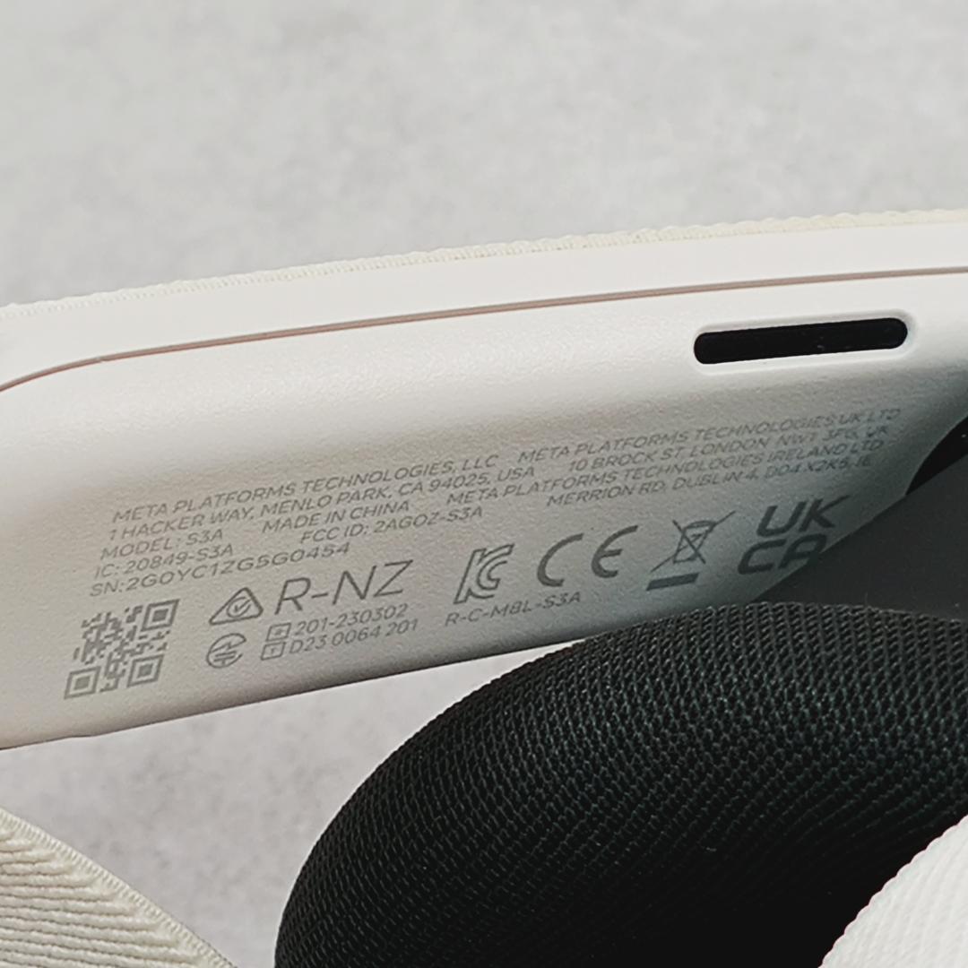 【美品】 Quest 3 128GB VRヘッドセット 本体セット