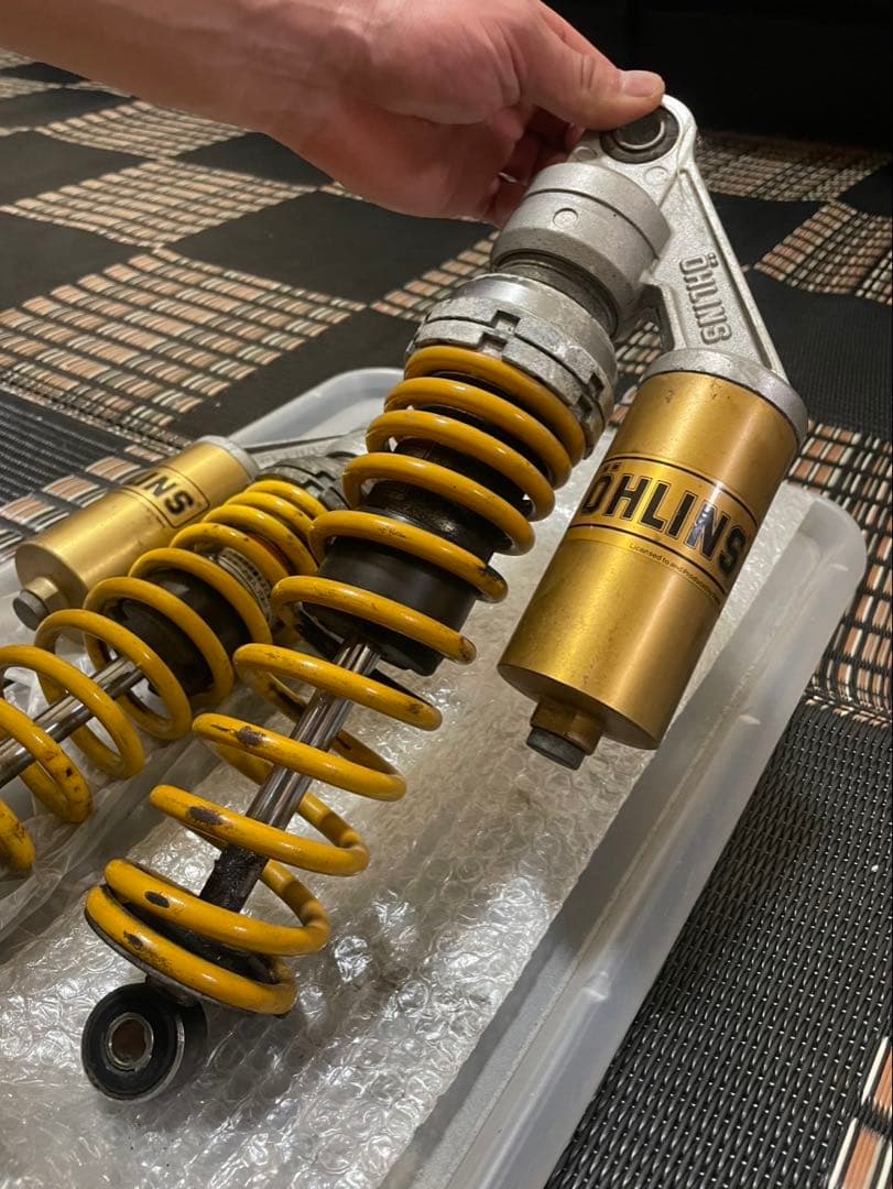 jpm オーリンズ リアサス 純正 2本セット