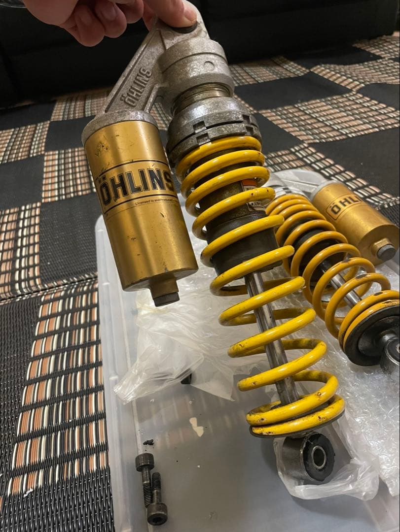 jpm オーリンズ リアサス 純正 2本セット