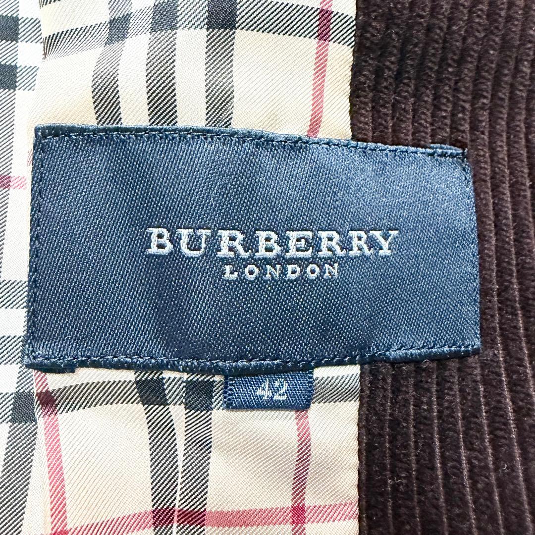 ✨美品✨大きいサイズ✨バーバリーロンドン　コーデュロイジャケット　ノバチェック