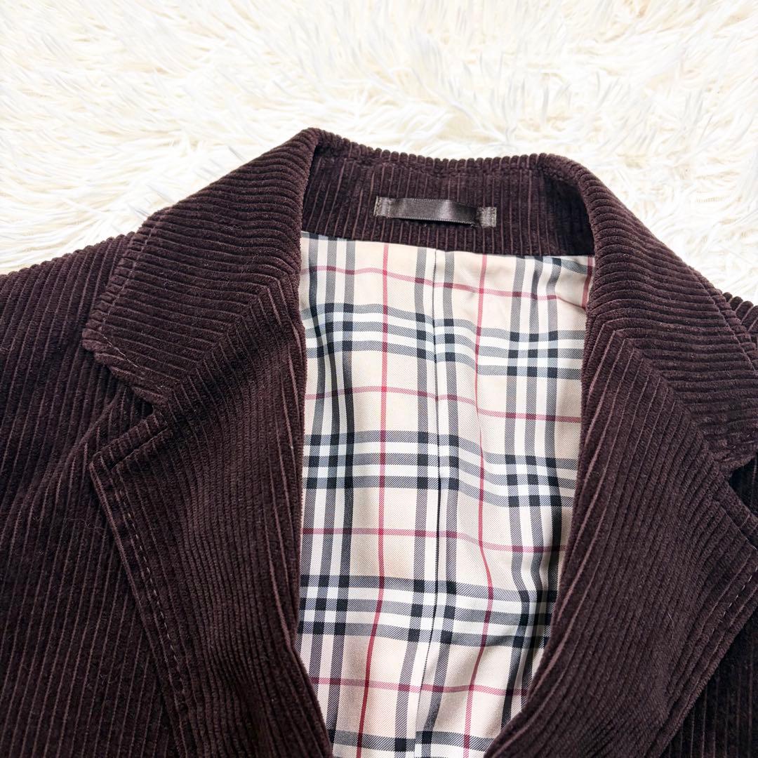 ✨美品✨大きいサイズ✨バーバリーロンドン　コーデュロイジャケット　ノバチェック