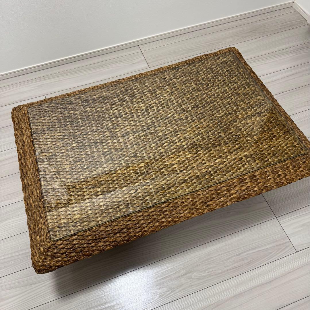 YOTHAKA ウォーターヒヤシンス　ローテーブル　アジアン家具　バリ風