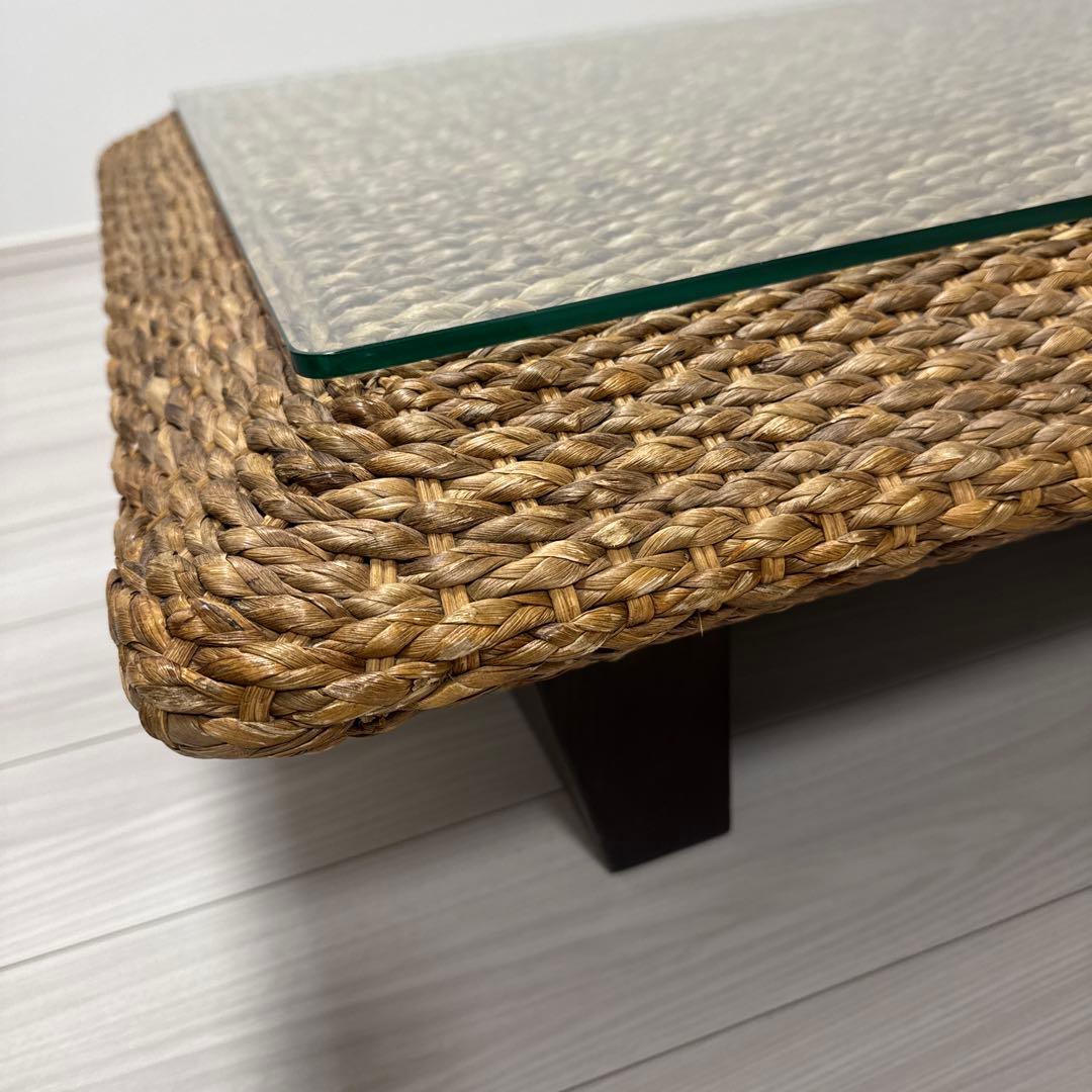 YOTHAKA ウォーターヒヤシンス　ローテーブル　アジアン家具　バリ風