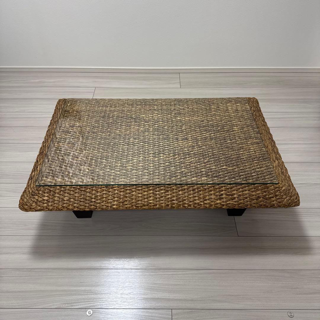 YOTHAKA ウォーターヒヤシンス　ローテーブル　アジアン家具　バリ風