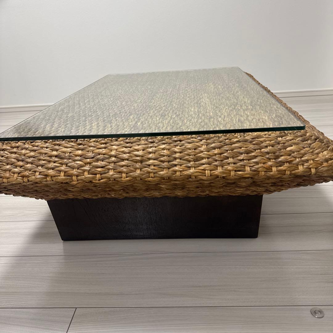 YOTHAKA ウォーターヒヤシンス　ローテーブル　アジアン家具　バリ風