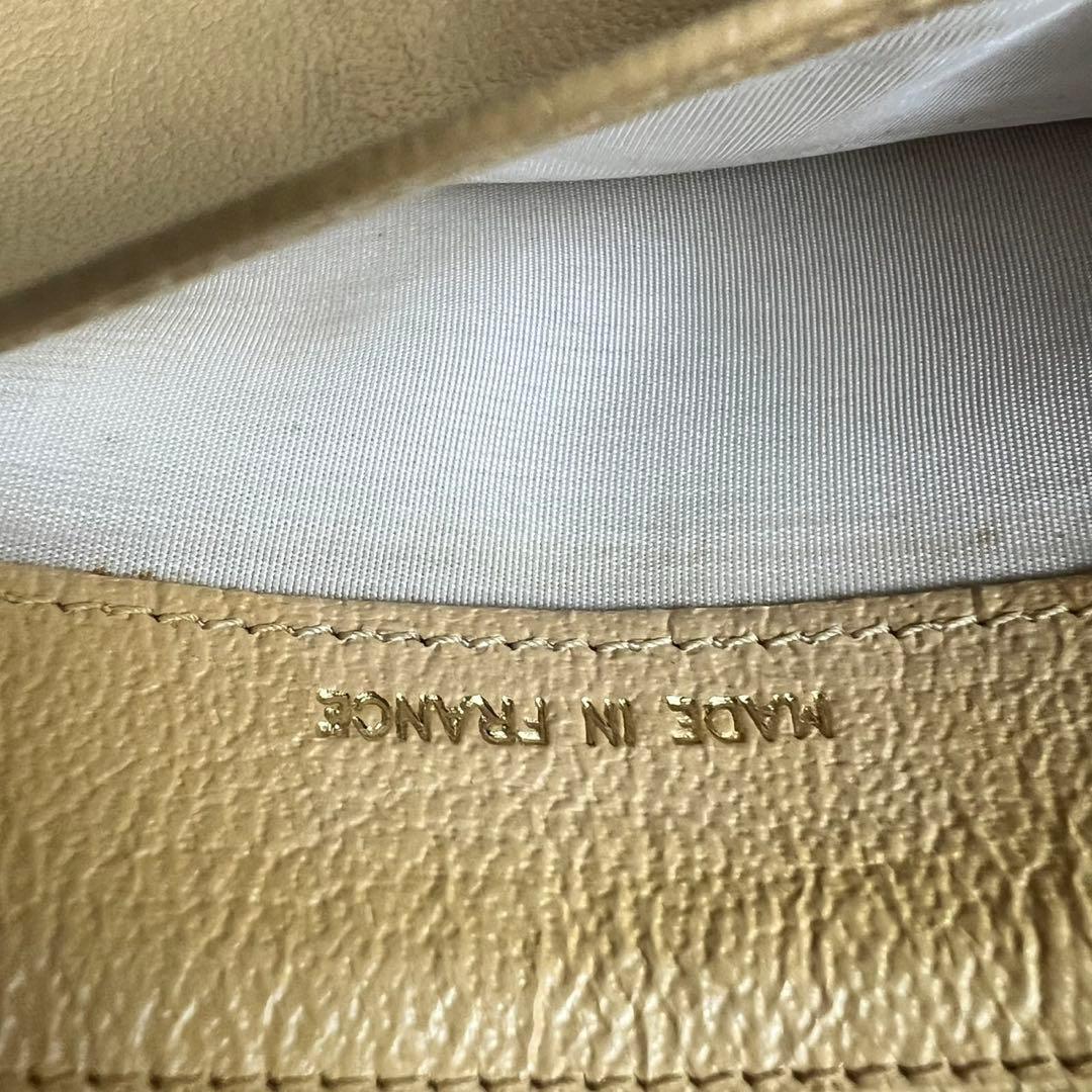 CHANEL ココマーク レザー 長財布 ベージュ ギャランティカード付き