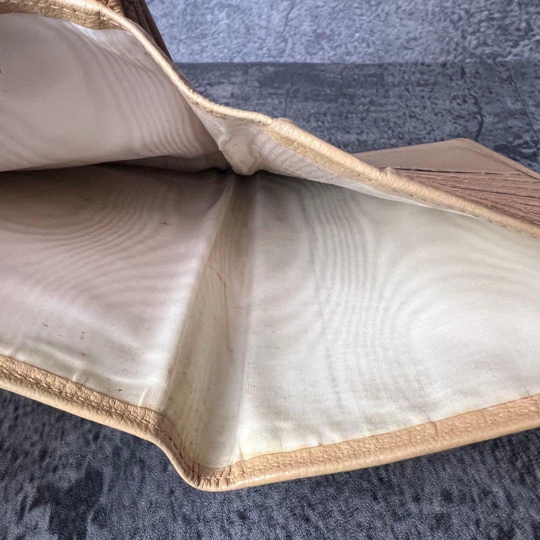 CHANEL ココマーク レザー 長財布 ベージュ ギャランティカード付き