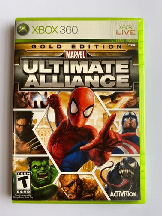 XBOX ULTIMATE ALLIANCE GOLD EDITION 北米版