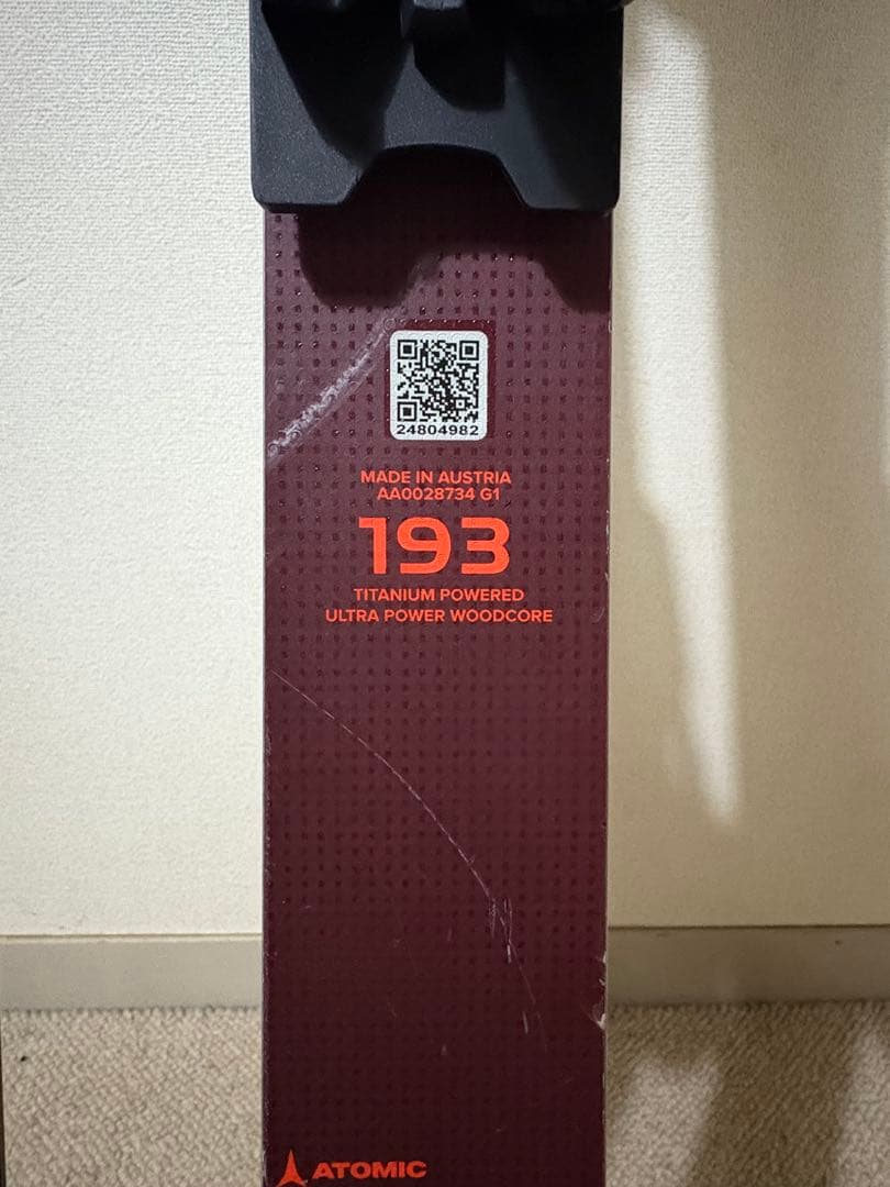 スキー ATOMIC REDSTER G9 GS 193cm R30