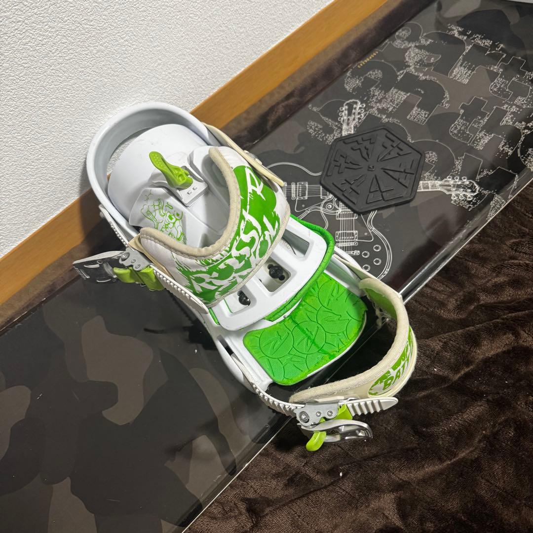 【初心者向け】スノーボード4点セット 155cm M ケース＆ブーツ付 メンズ