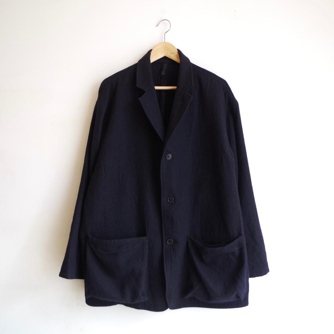 ERA. イーラ SHUKUJU WOOL AWAI JACKET 縮絨 M