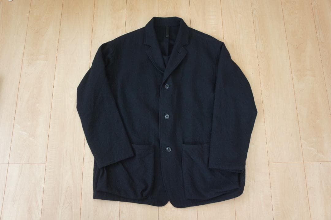 ERA. イーラ SHUKUJU WOOL AWAI JACKET 縮絨 M