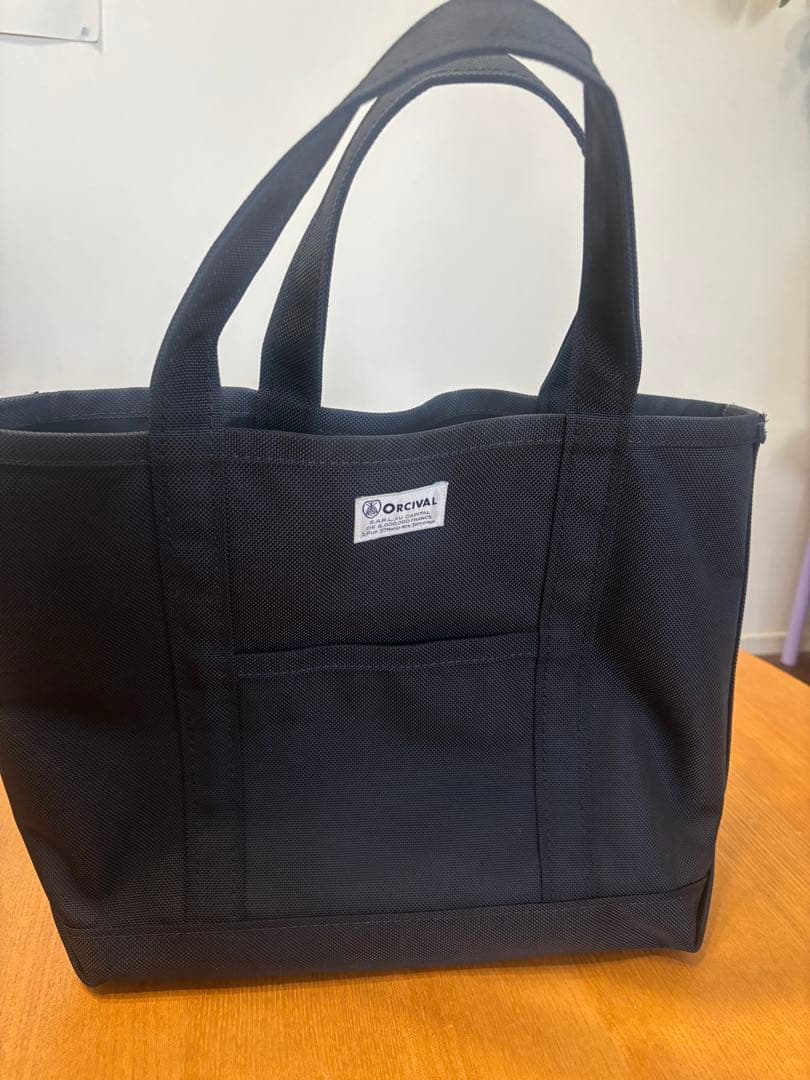 最終値下げ ORCIVAL黒 ナイロントートバッグLサイズ(アランチュート別注)