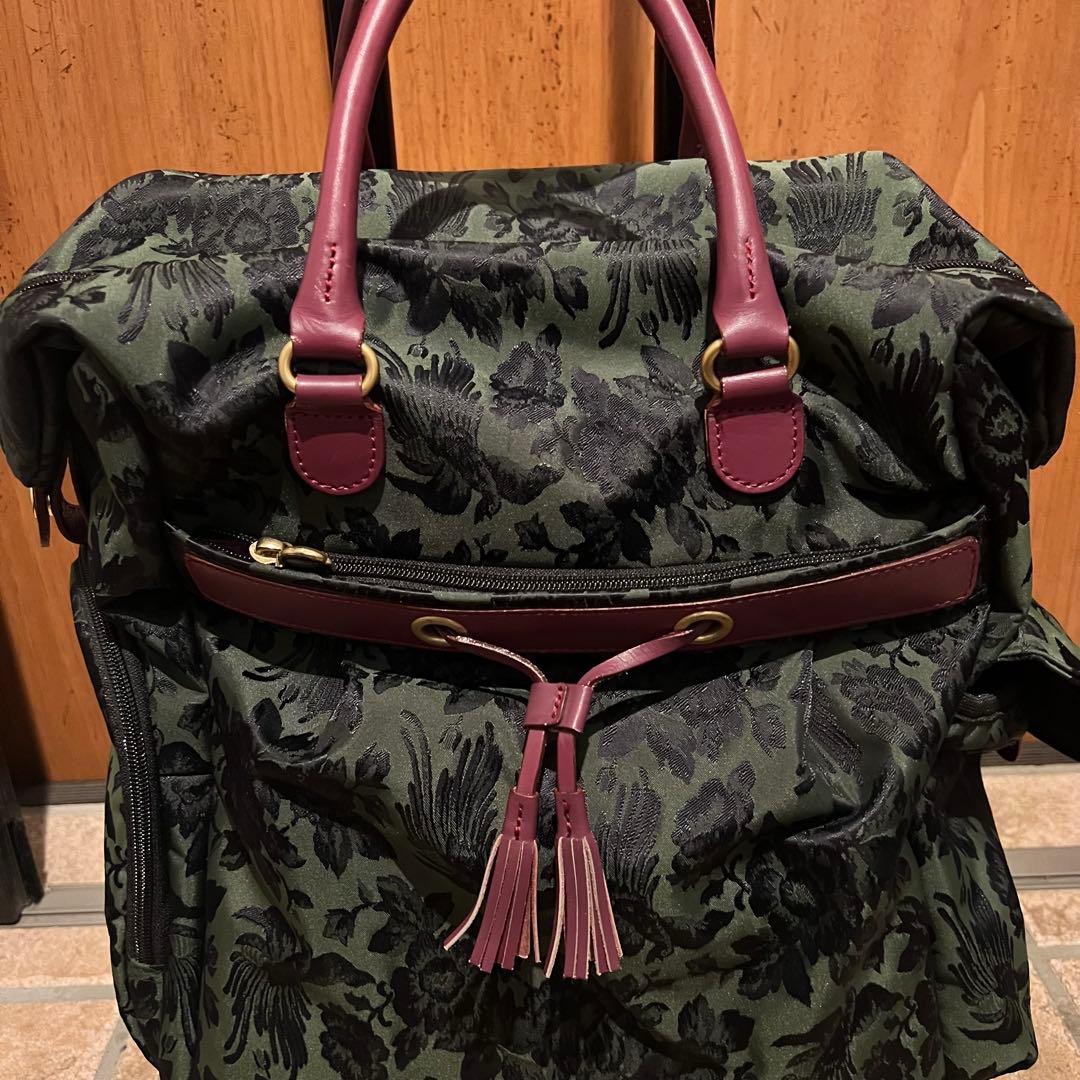 【希少美品】FEILER フェイラー トローリーバッグ キャリーバッグ