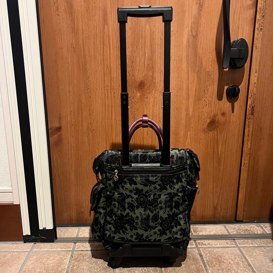 【希少美品】FEILER フェイラー トローリーバッグ キャリーバッグ