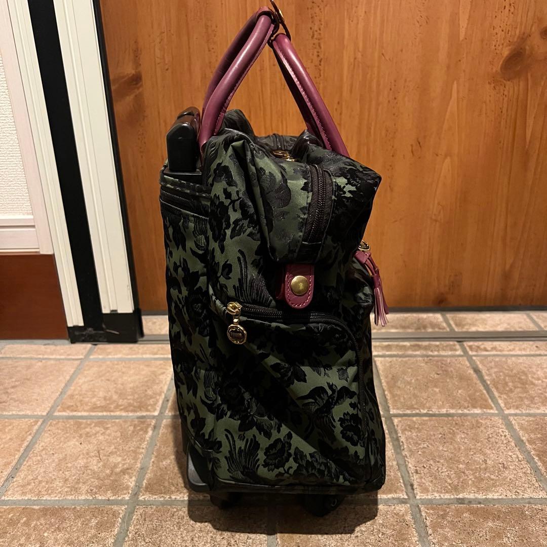 【希少美品】FEILER フェイラー トローリーバッグ キャリーバッグ