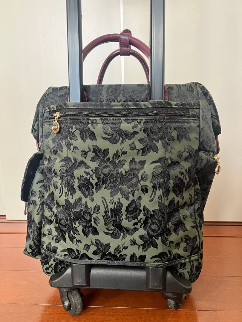 【希少美品】FEILER フェイラー トローリーバッグ キャリーバッグ