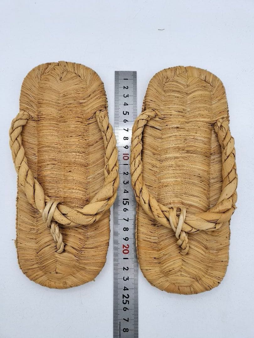 c651　露地草履 5客セット 紙箱 茶道具 古物 懐石 茶事