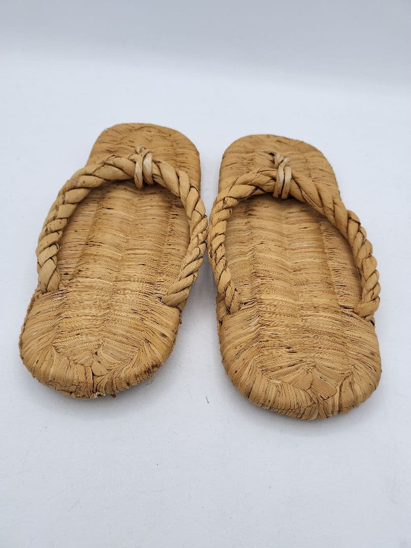 c651　露地草履 5客セット 紙箱 茶道具 古物 懐石 茶事