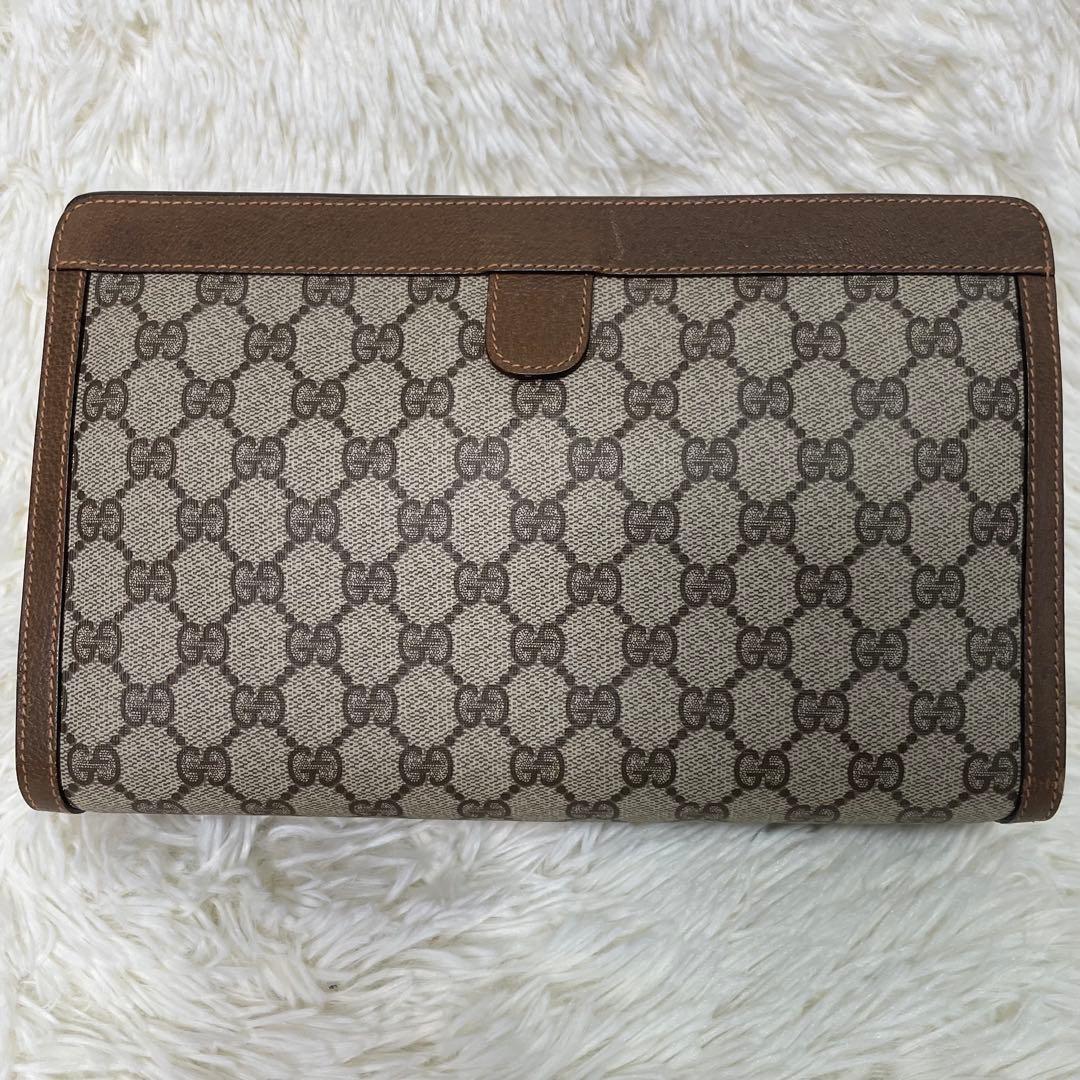 GUCCI グッチ オールドグッチ 89 01 033 クラッチバッグ GG