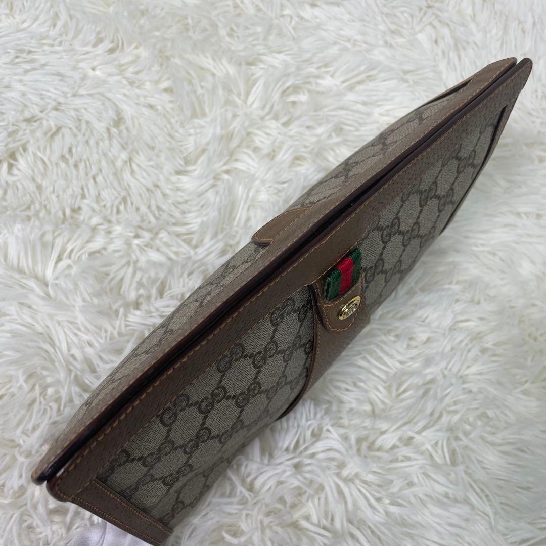 GUCCI グッチ オールドグッチ 89 01 033 クラッチバッグ GG