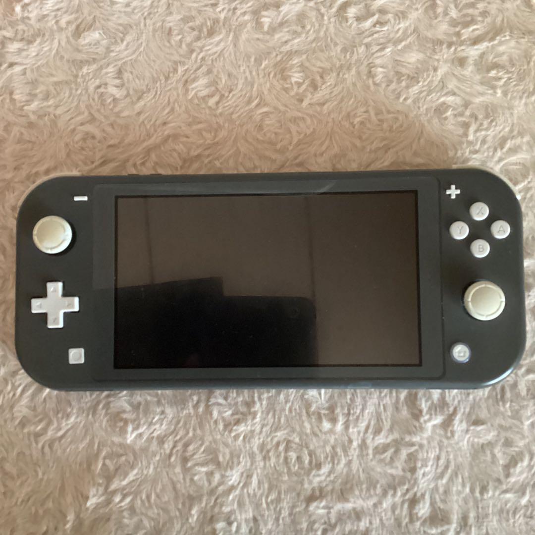 Nintendo Switch Lite グレー 本体　ジャンク　多少の値下げ可