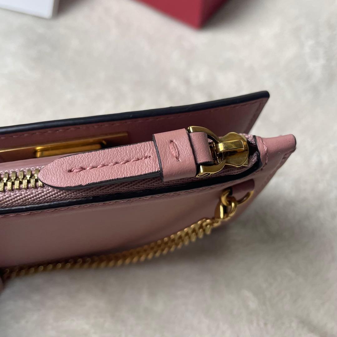 B*r様 極美品 Ferragamo フェラガモ チェーンウォレット 折財布 2