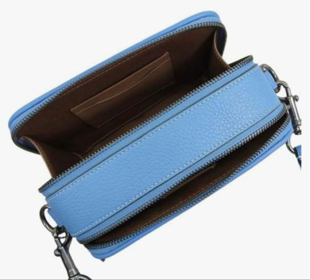 COACH ショルダーバッグ CM113 ブライトブルー