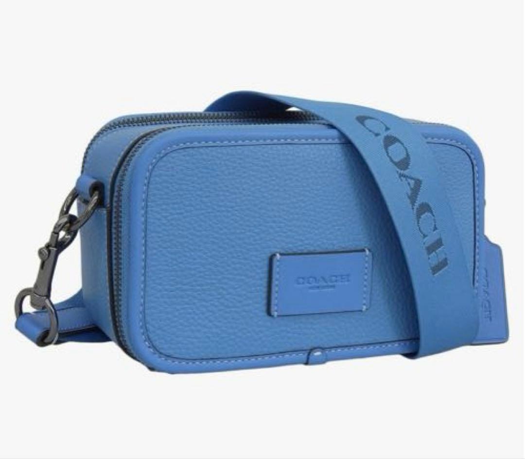 COACH ショルダーバッグ CM113 ブライトブルー