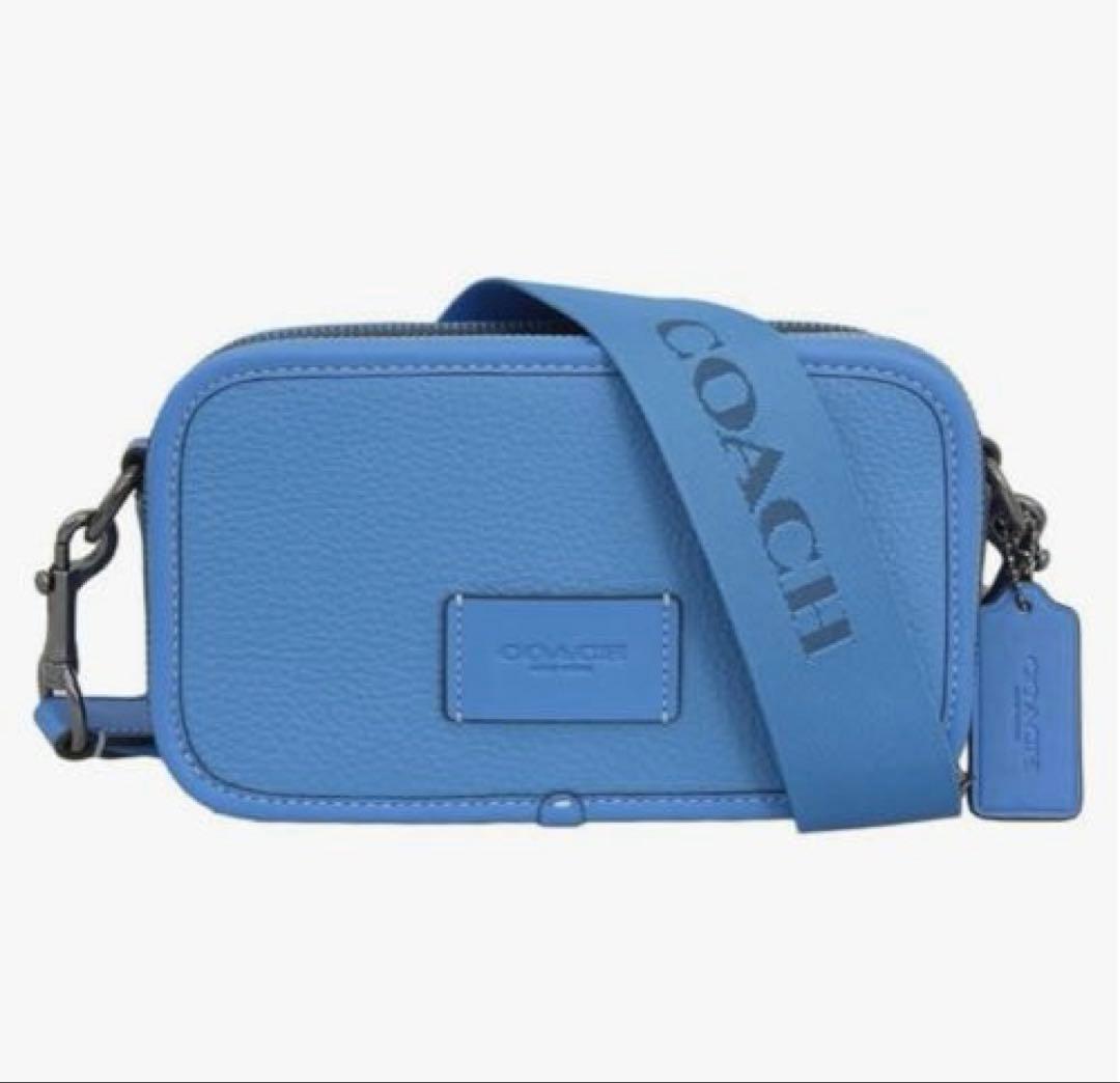 COACH ショルダーバッグ CM113 ブライトブルー